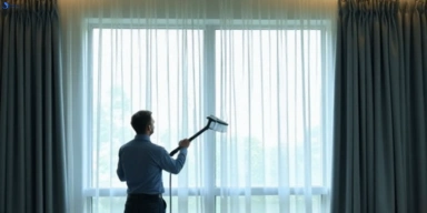 Commercial curtain stain removal service ingliston-vic hotels offices restaurants