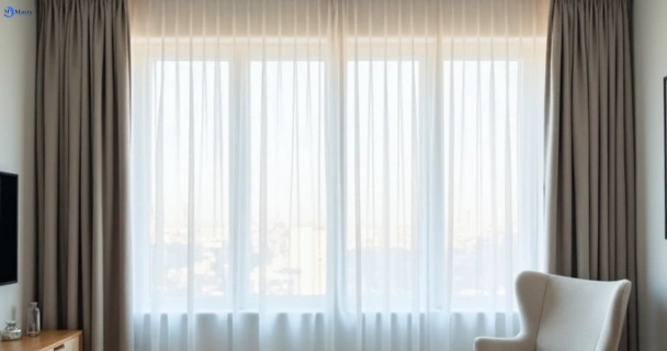 Freshly steam cleaned curtains in ingliston-vic QLD